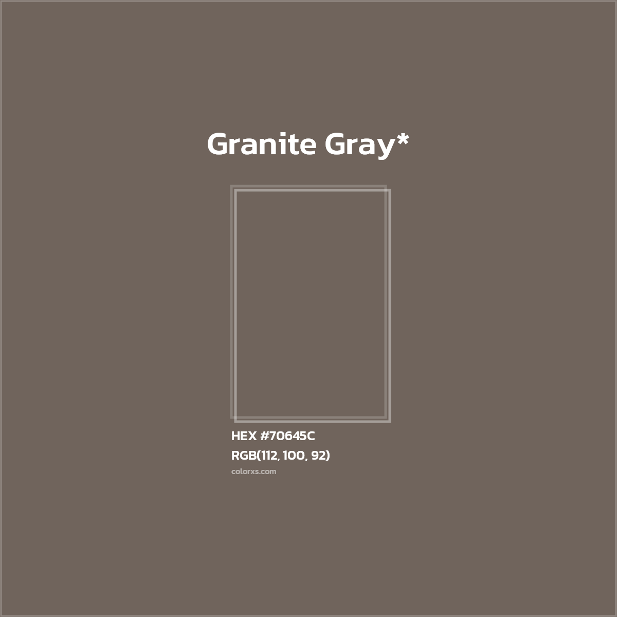 HEX #70645C Color Name, Color Code, Palettes, Similar Paints, Images