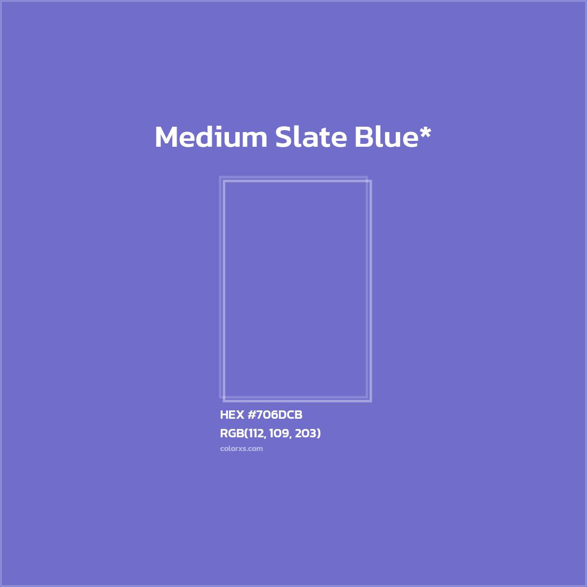 HEX #706DCB Color Name, Color Code, Palettes, Similar Paints, Images