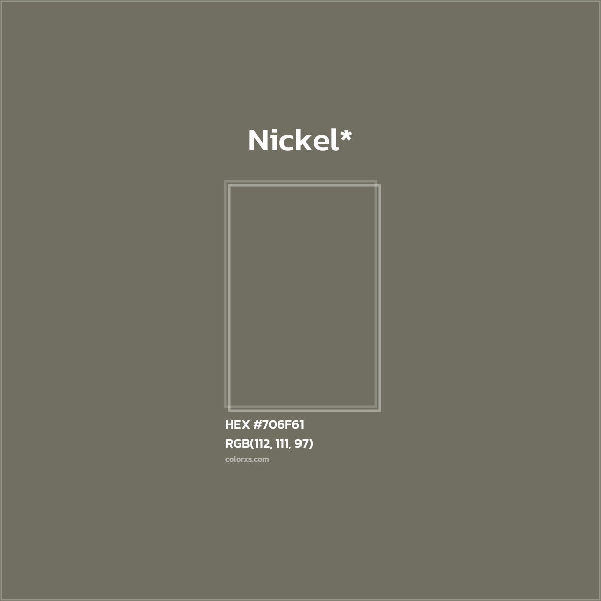 HEX #706F61 Color Name, Color Code, Palettes, Similar Paints, Images