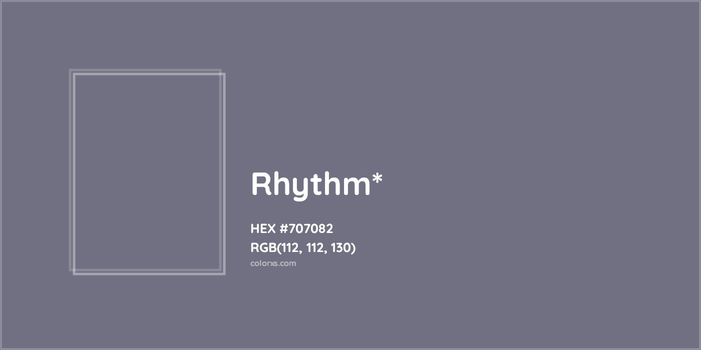 HEX #707082 Color Name, Color Code, Palettes, Similar Paints, Images