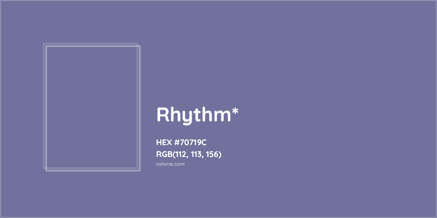 HEX #70719C Color Name, Color Code, Palettes, Similar Paints, Images