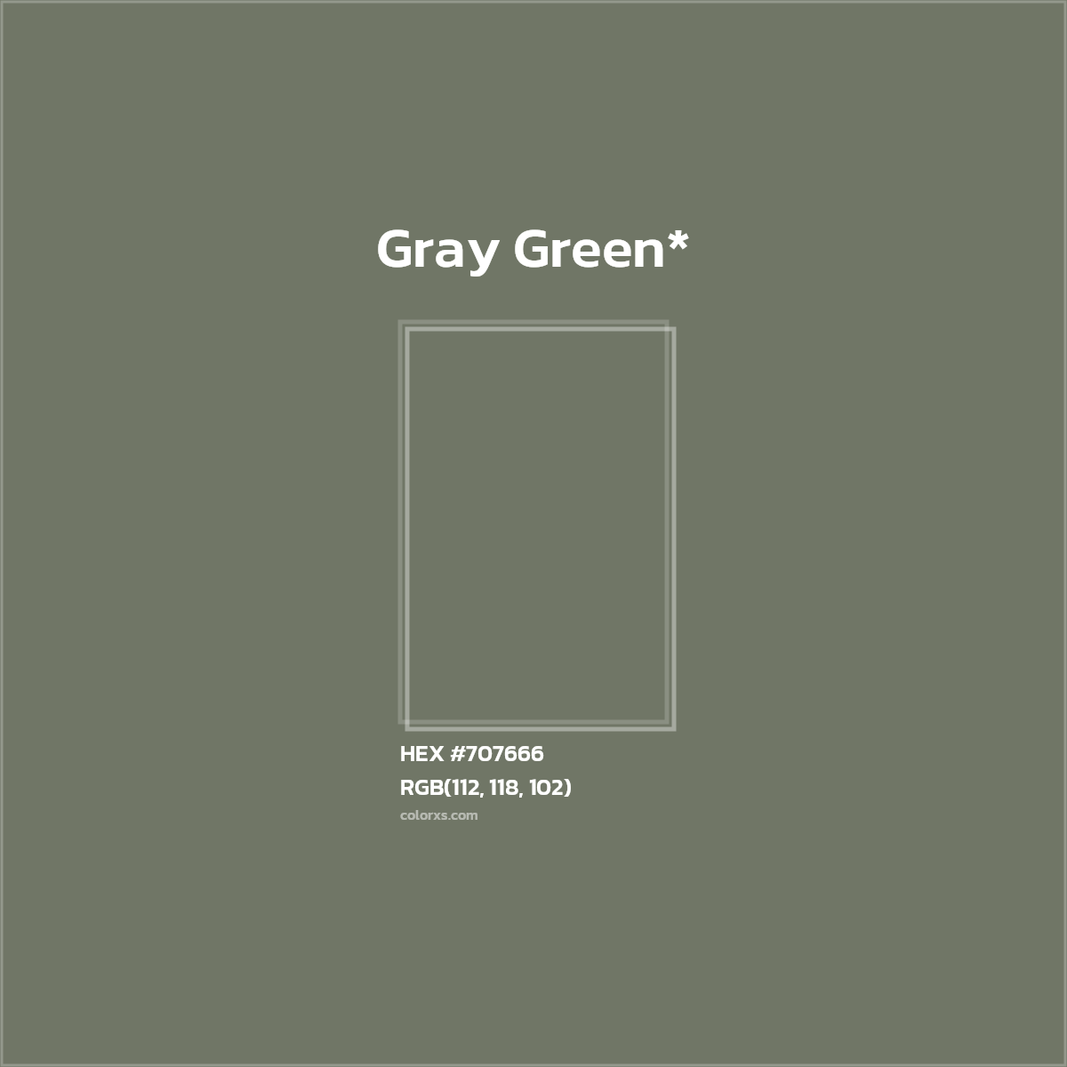 HEX #707666 Color Name, Color Code, Palettes, Similar Paints, Images