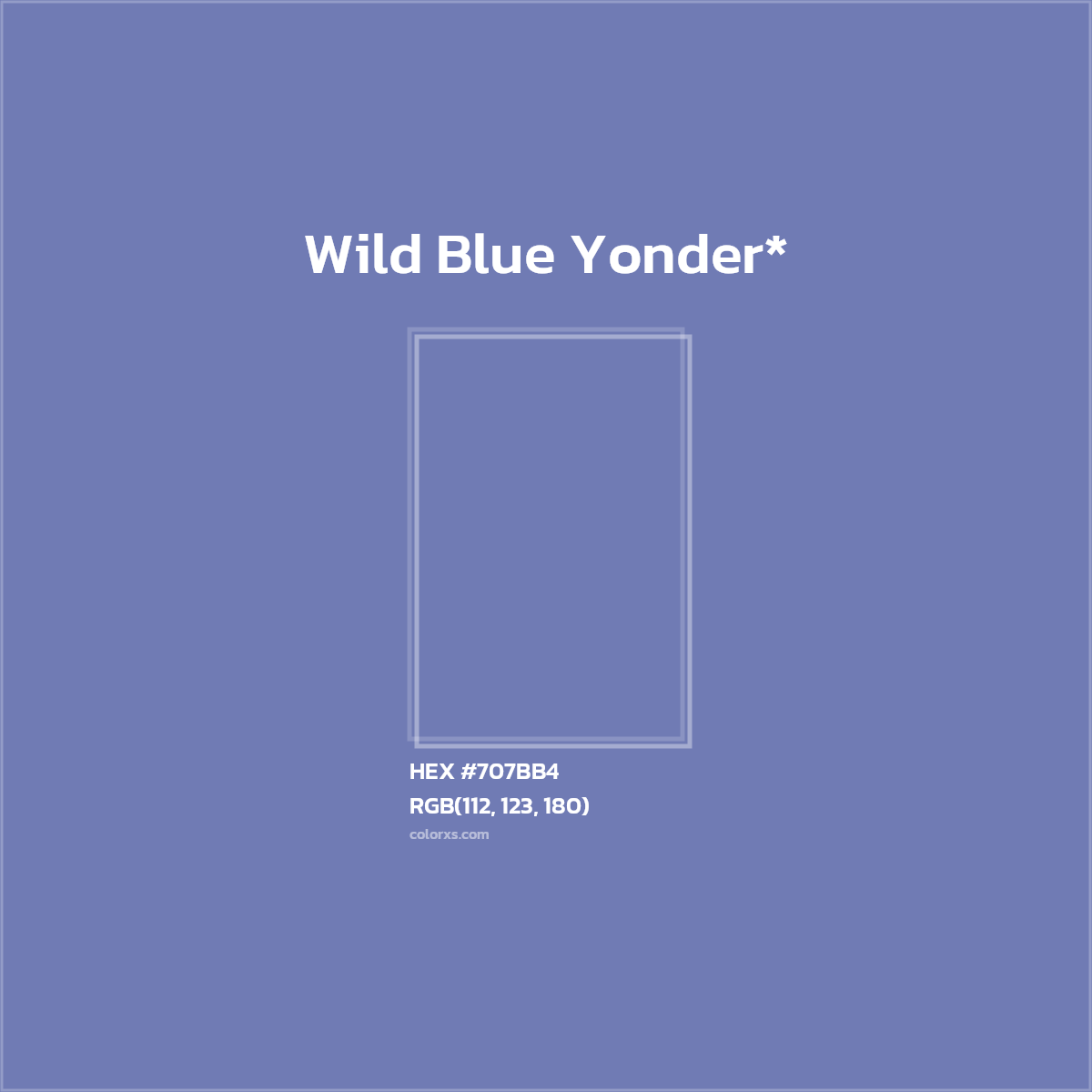 HEX #707BB4 Color Name, Color Code, Palettes, Similar Paints, Images