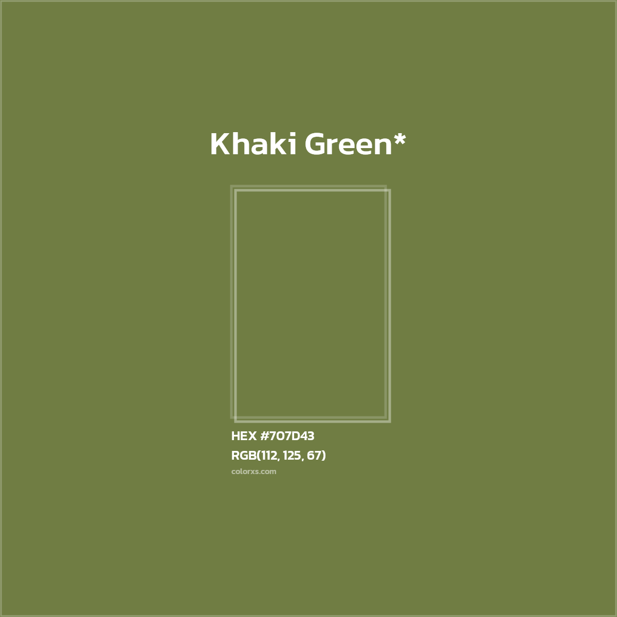 HEX #707D43 Color Name, Color Code, Palettes, Similar Paints, Images