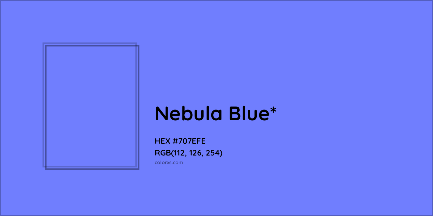 HEX #707EFE Color Name, Color Code, Palettes, Similar Paints, Images