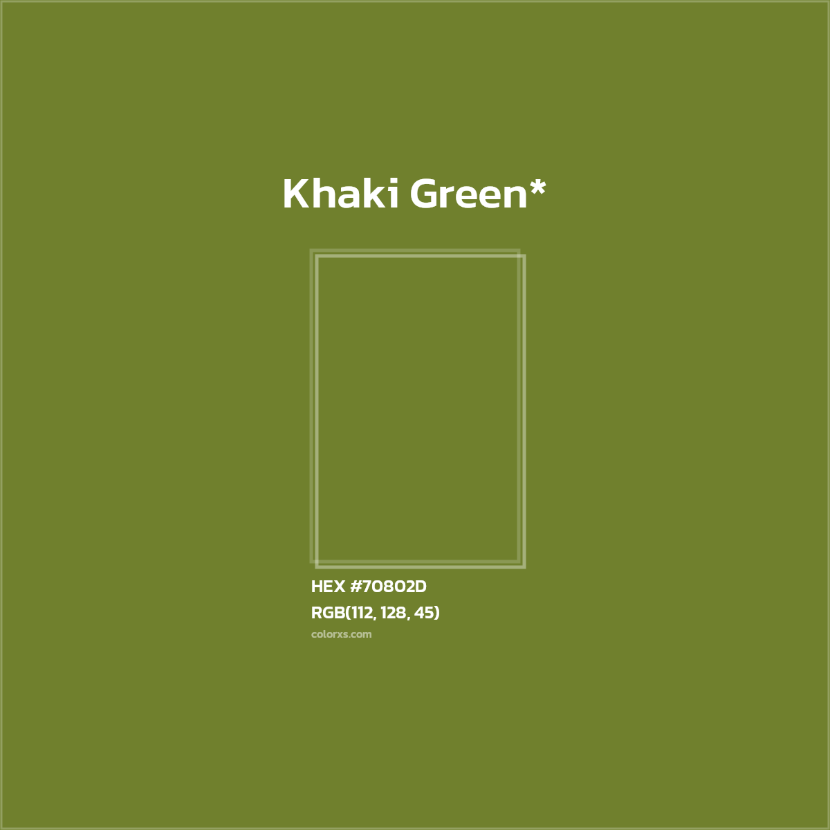 HEX #70802D Color Name, Color Code, Palettes, Similar Paints, Images