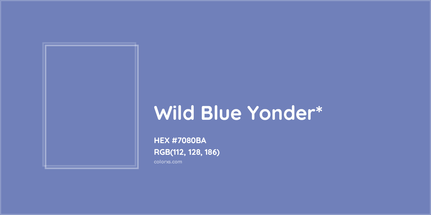 HEX #7080BA Color Name, Color Code, Palettes, Similar Paints, Images