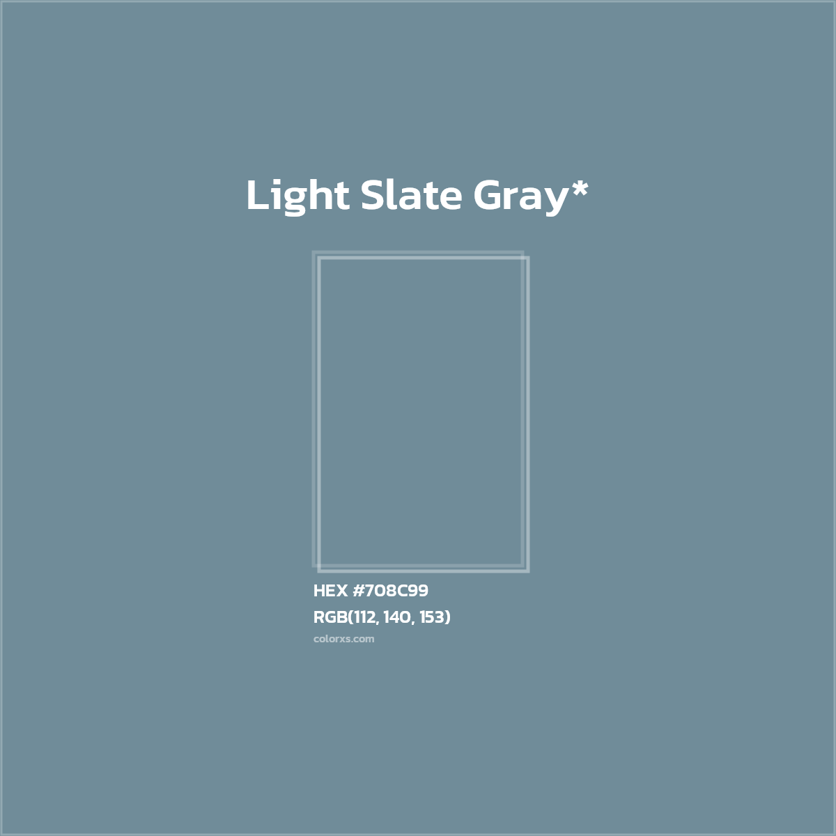HEX #708C99 Color Name, Color Code, Palettes, Similar Paints, Images