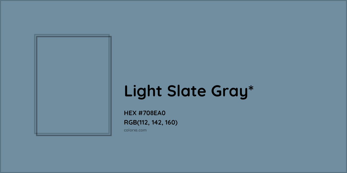 HEX #708EA0 Color Name, Color Code, Palettes, Similar Paints, Images