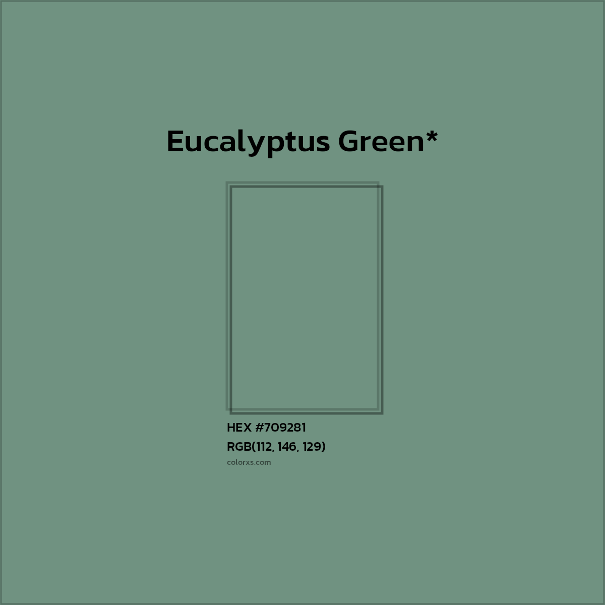 HEX #709281 Color Name, Color Code, Palettes, Similar Paints, Images