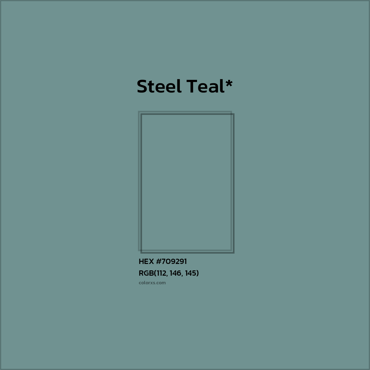 HEX #709291 Color Name, Color Code, Palettes, Similar Paints, Images