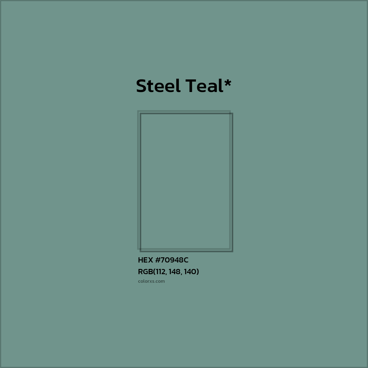 HEX #70948C Color Name, Color Code, Palettes, Similar Paints, Images