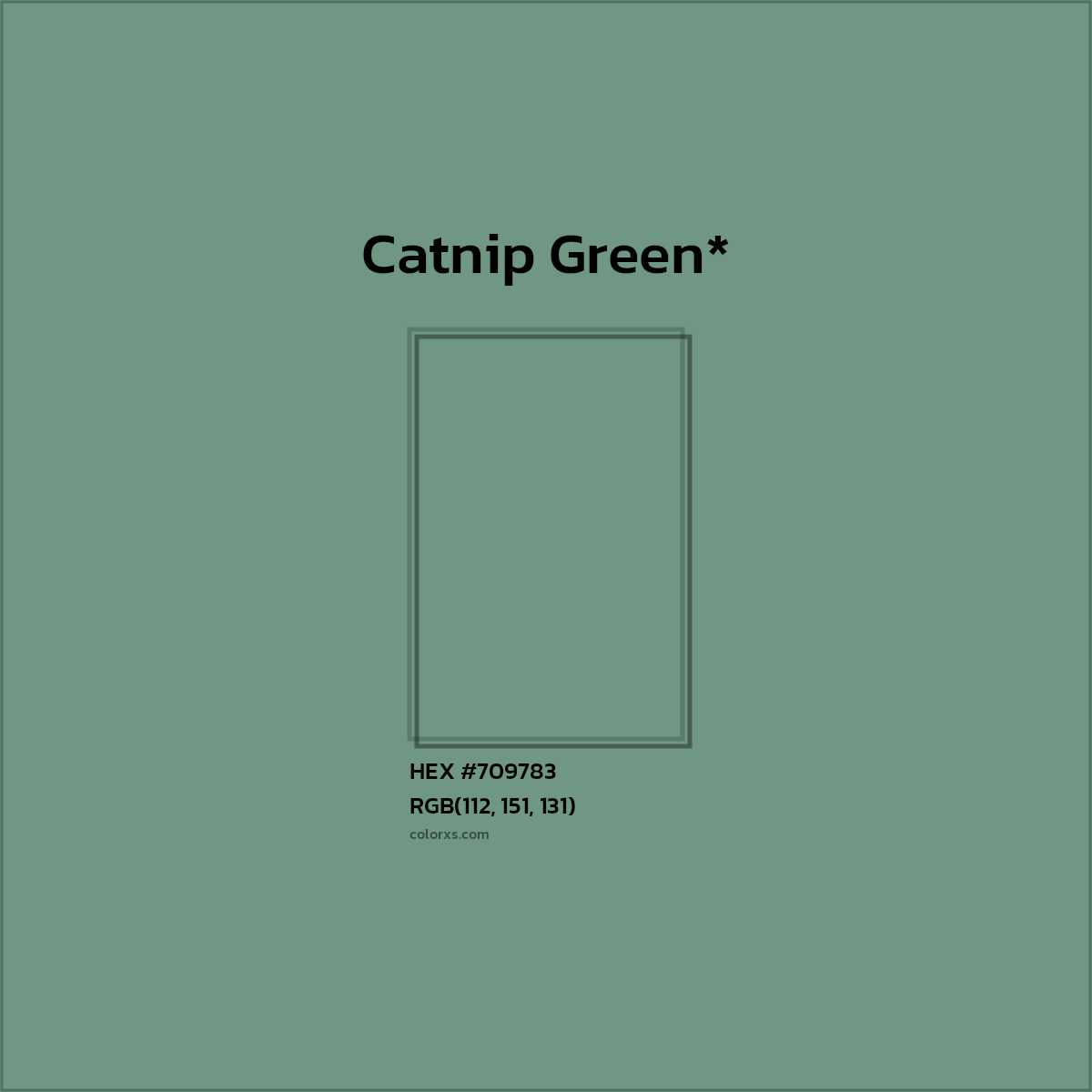 HEX #709783 Color Name, Color Code, Palettes, Similar Paints, Images