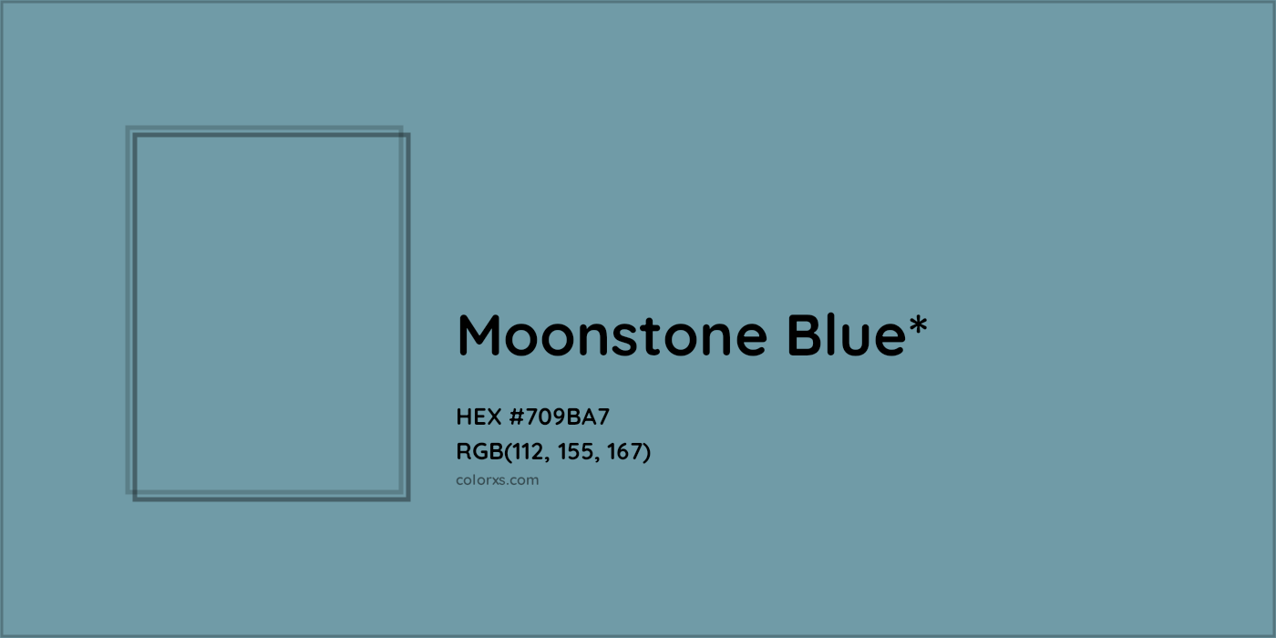 HEX #709BA7 Color Name, Color Code, Palettes, Similar Paints, Images
