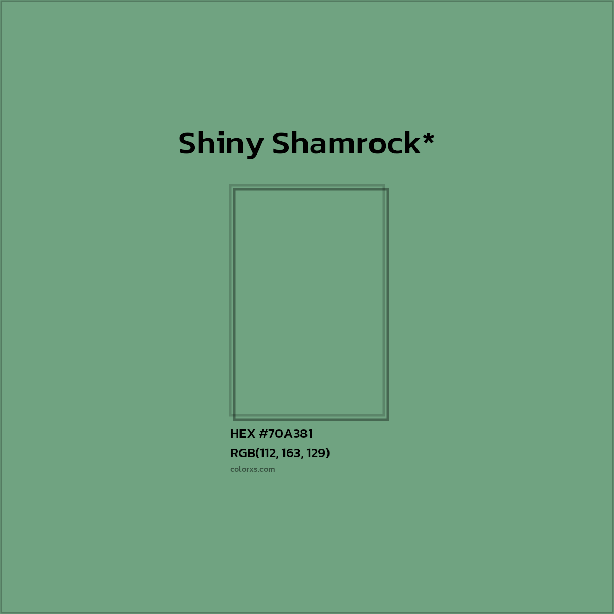 HEX #70A381 Color Name, Color Code, Palettes, Similar Paints, Images