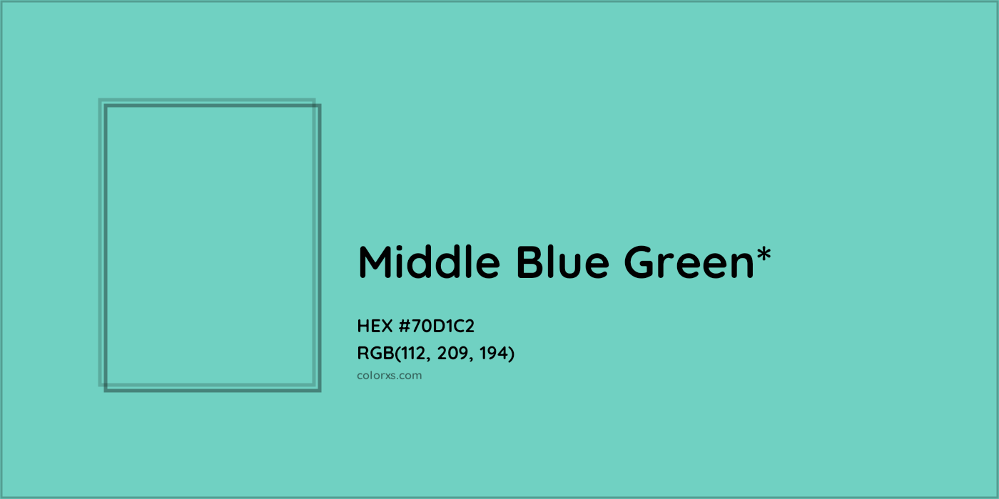 HEX #70D1C2 Color Name, Color Code, Palettes, Similar Paints, Images