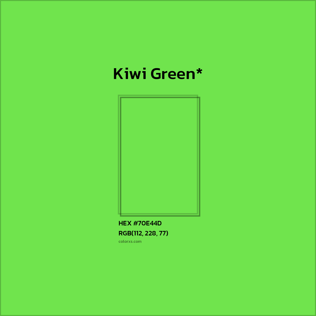 HEX #70E44D Color Name, Color Code, Palettes, Similar Paints, Images