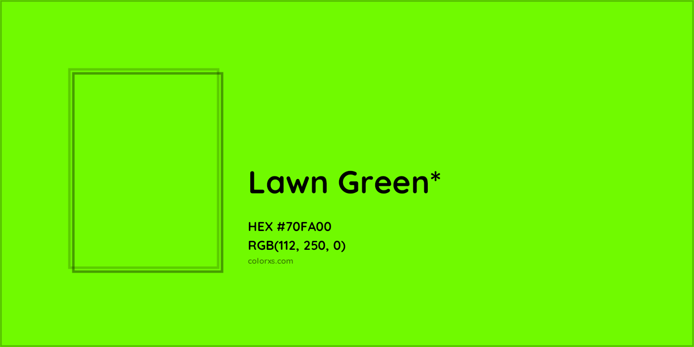 HEX #70FA00 Color Name, Color Code, Palettes, Similar Paints, Images