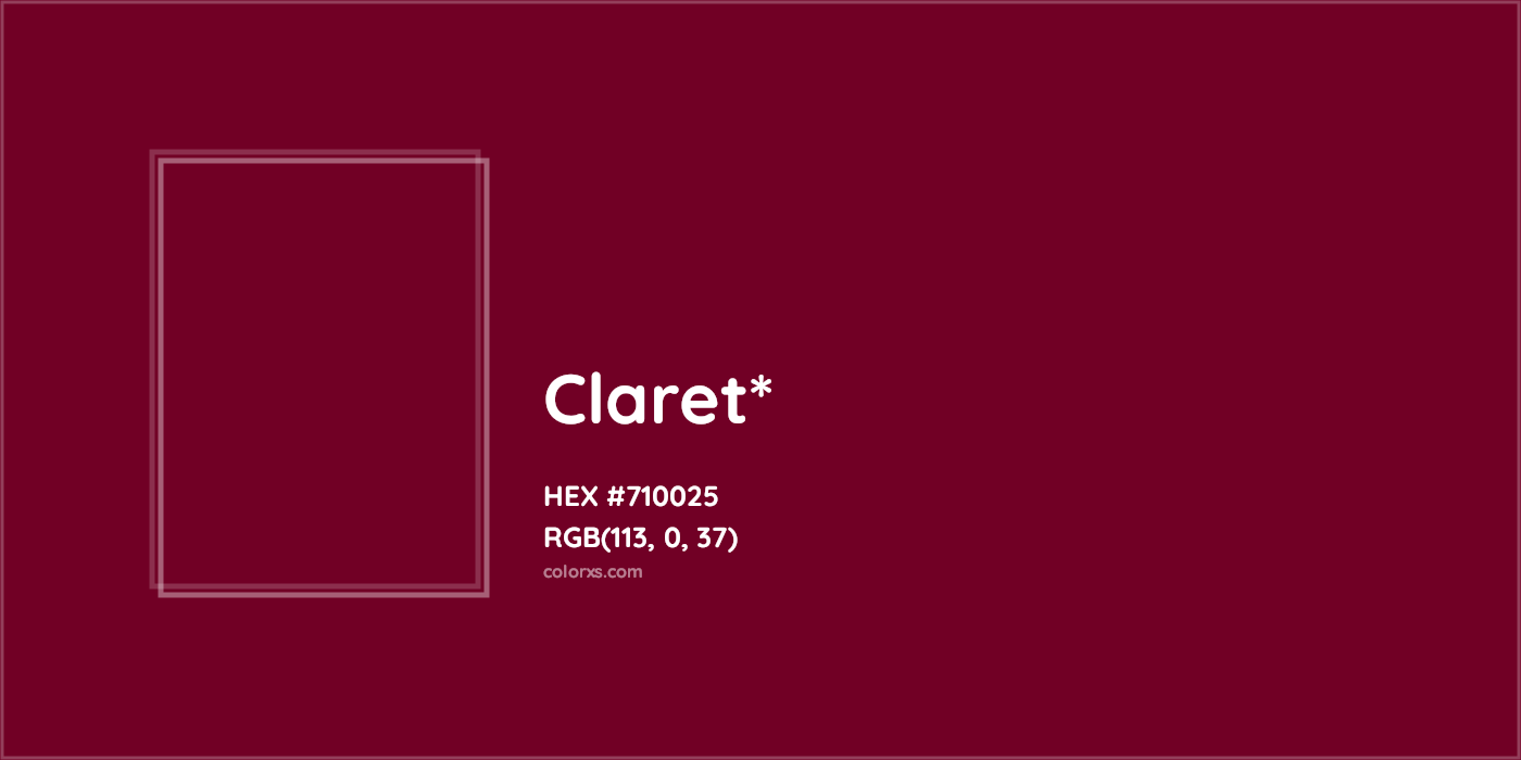 HEX #710025 Color Name, Color Code, Palettes, Similar Paints, Images