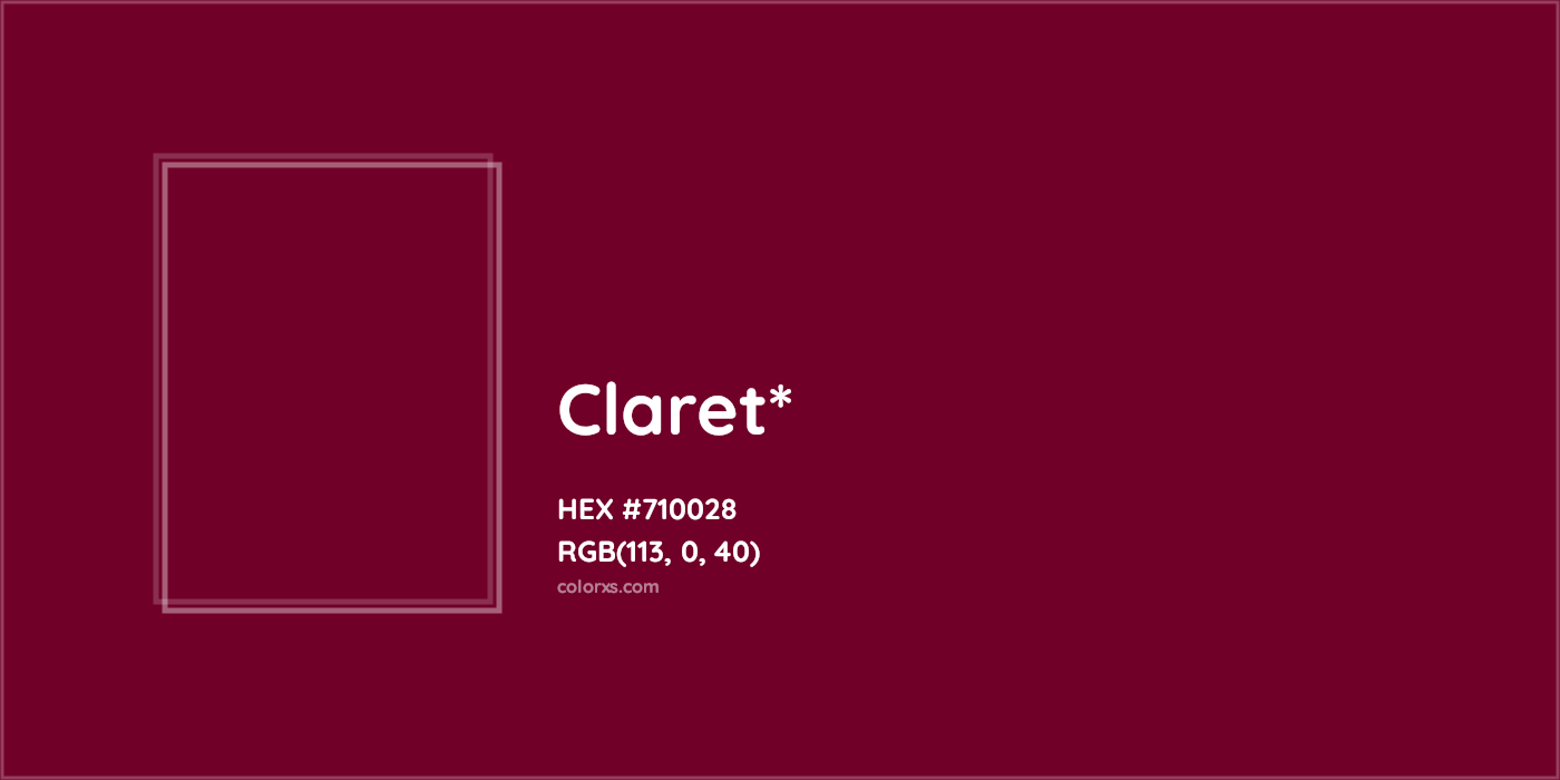 HEX #710028 Color Name, Color Code, Palettes, Similar Paints, Images