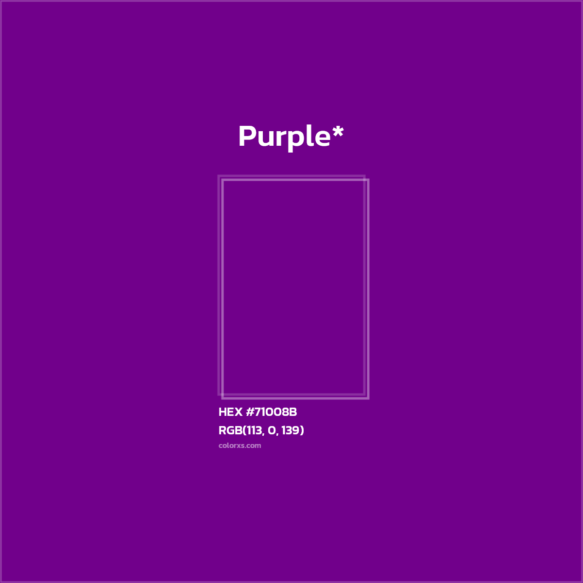 HEX #71008B Color Name, Color Code, Palettes, Similar Paints, Images