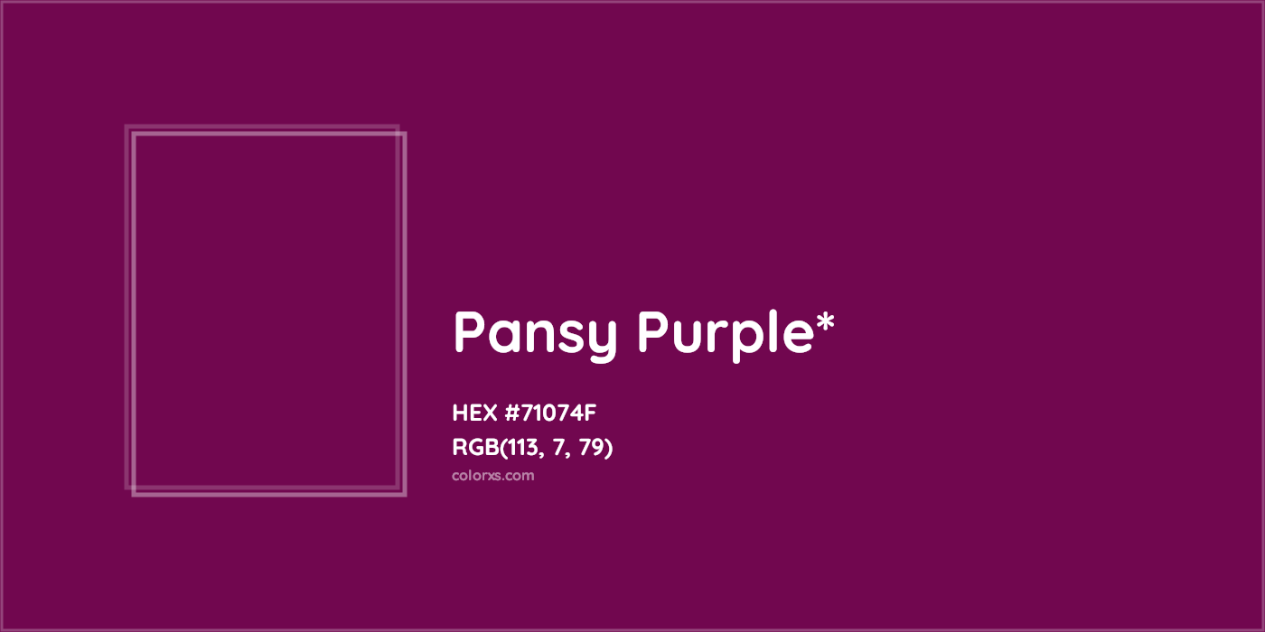 HEX #71074F Color Name, Color Code, Palettes, Similar Paints, Images