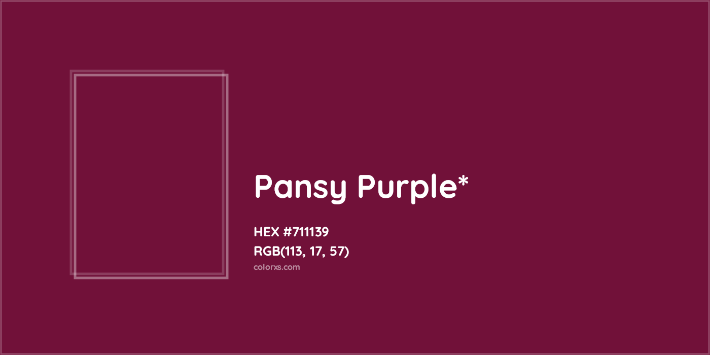 HEX #711139 Color Name, Color Code, Palettes, Similar Paints, Images