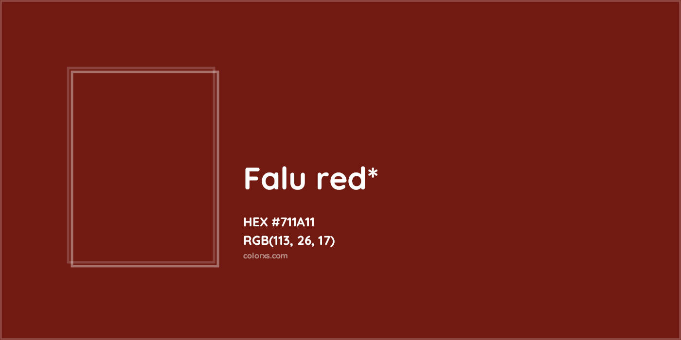 HEX #711A11 Color Name, Color Code, Palettes, Similar Paints, Images