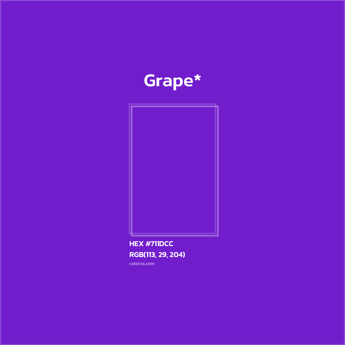 HEX #711DCC Color Name, Color Code, Palettes, Similar Paints, Images