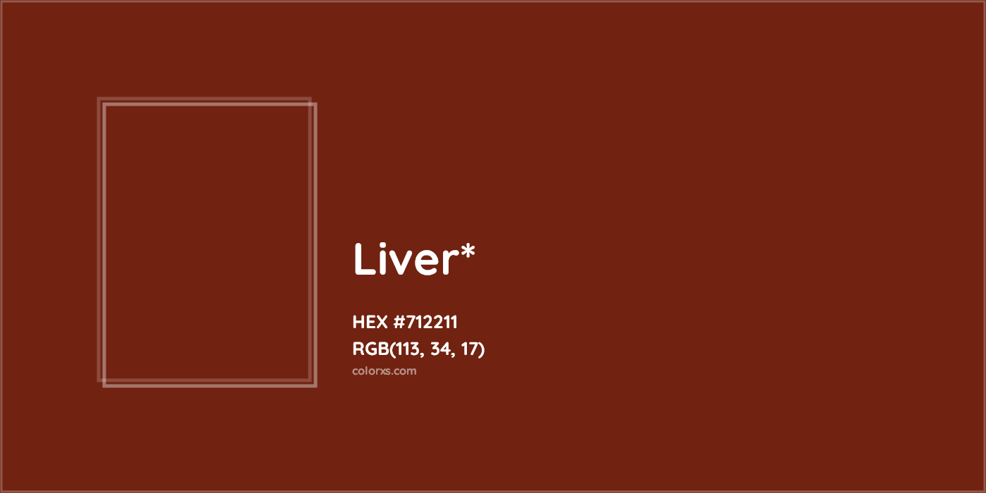 HEX #712211 Color Name, Color Code, Palettes, Similar Paints, Images