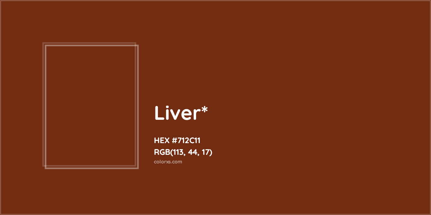 HEX #712C11 Color Name, Color Code, Palettes, Similar Paints, Images