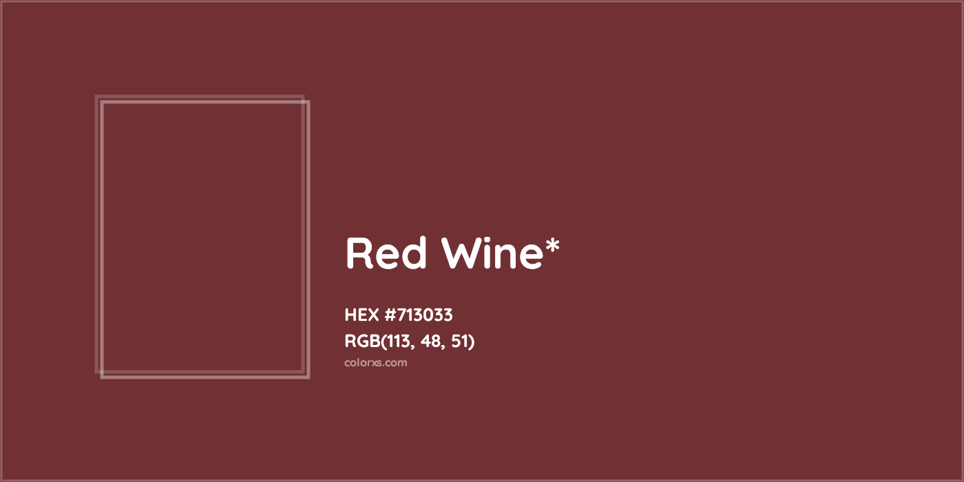 HEX #713033 Color Name, Color Code, Palettes, Similar Paints, Images