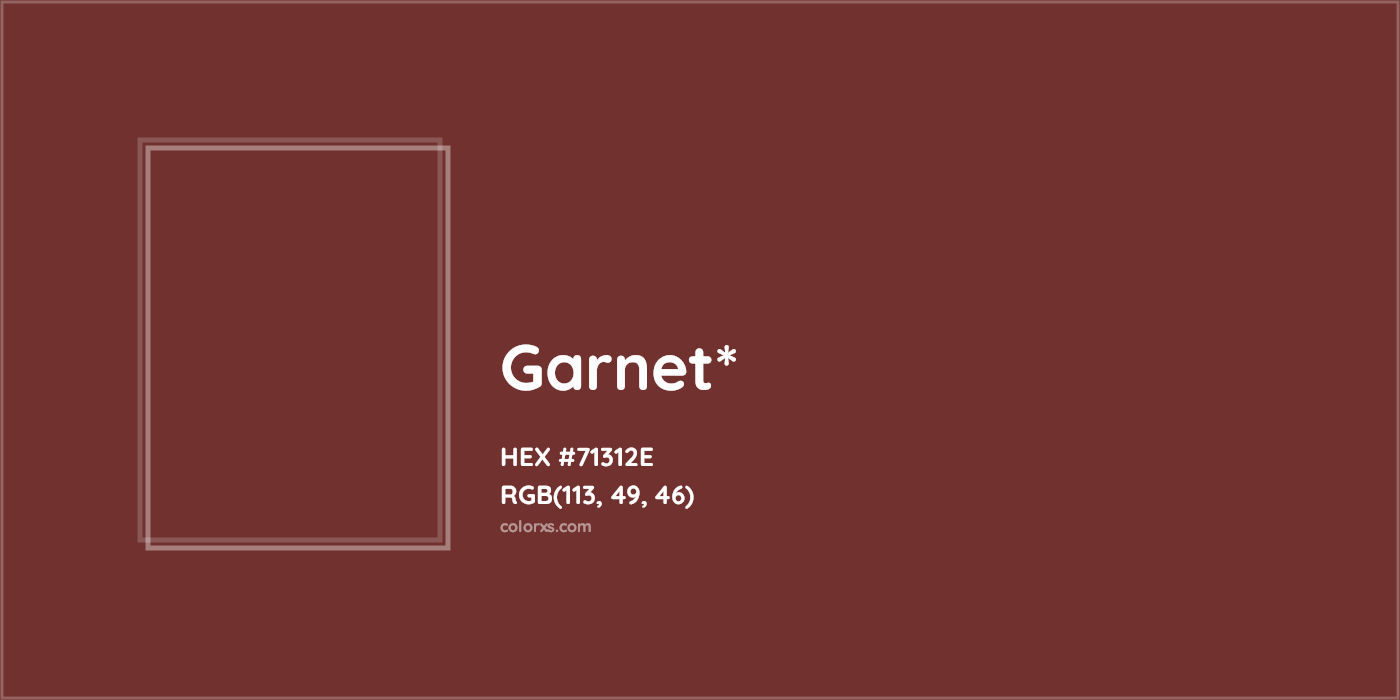 HEX #71312E Color Name, Color Code, Palettes, Similar Paints, Images