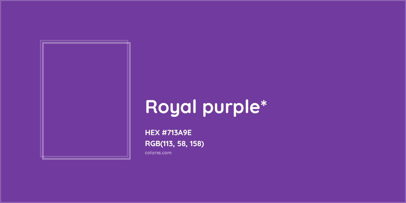 HEX #713A9E Color Name, Color Code, Palettes, Similar Paints, Images