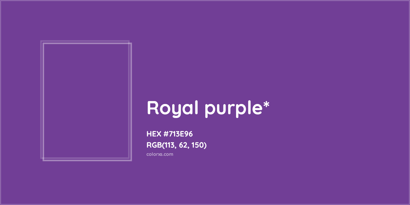 HEX #713E96 Color Name, Color Code, Palettes, Similar Paints, Images