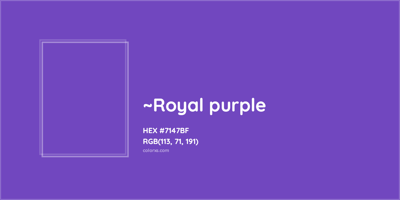 HEX #7147BF Color Name, Color Code, Palettes, Similar Paints, Images
