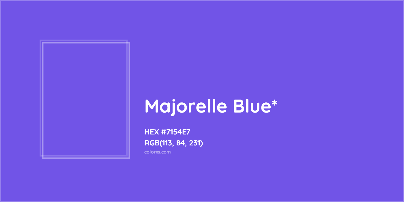 HEX #7154E7 Color Name, Color Code, Palettes, Similar Paints, Images