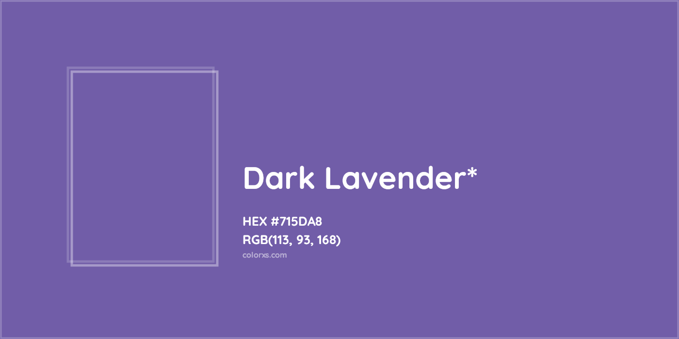 HEX #715DA8 Color Name, Color Code, Palettes, Similar Paints, Images