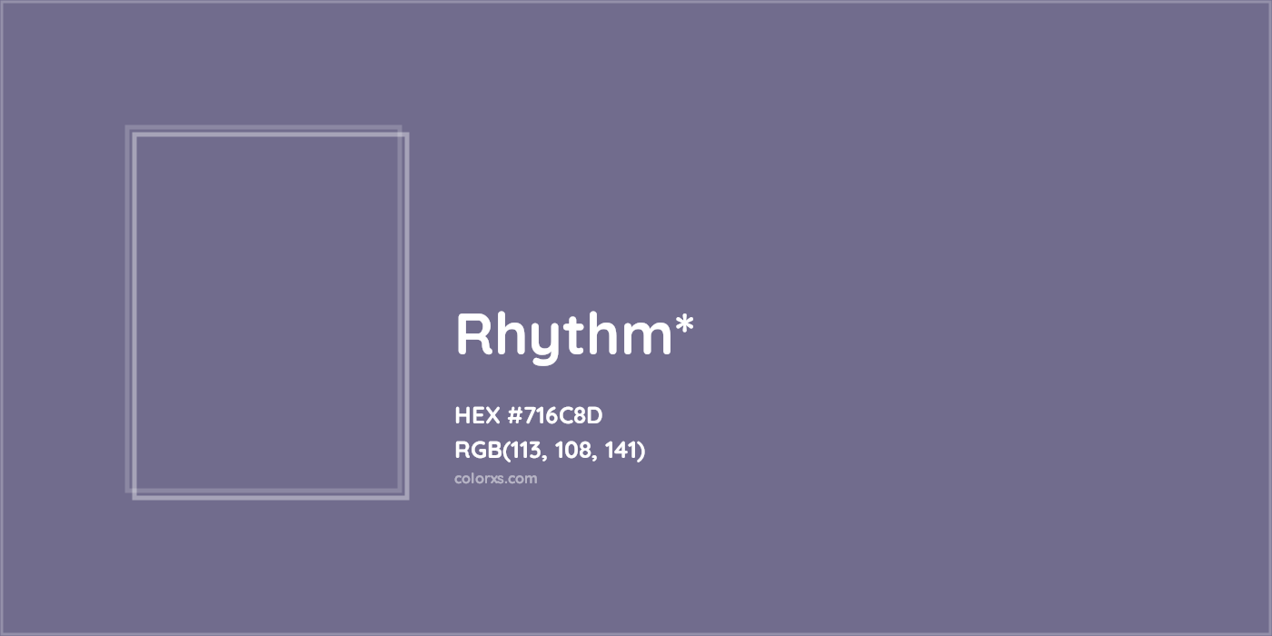 HEX #716C8D Color Name, Color Code, Palettes, Similar Paints, Images