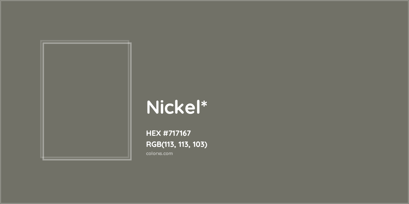HEX #717167 Color Name, Color Code, Palettes, Similar Paints, Images
