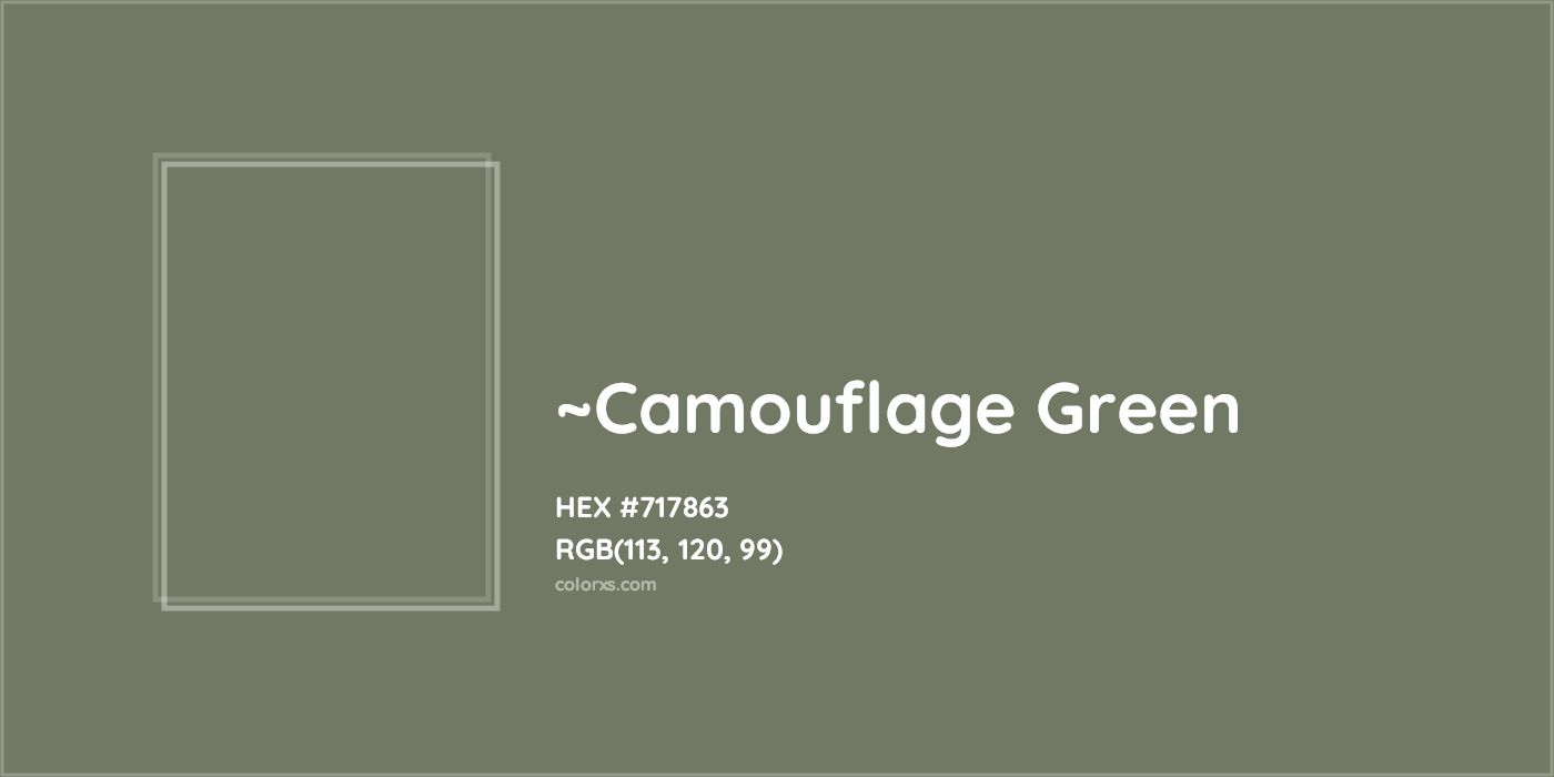 HEX #717863 Color Name, Color Code, Palettes, Similar Paints, Images