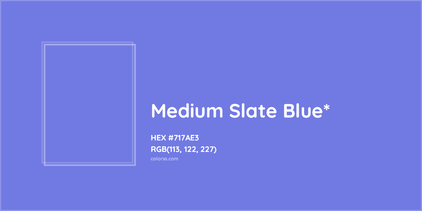 HEX #717AE3 Color Name, Color Code, Palettes, Similar Paints, Images