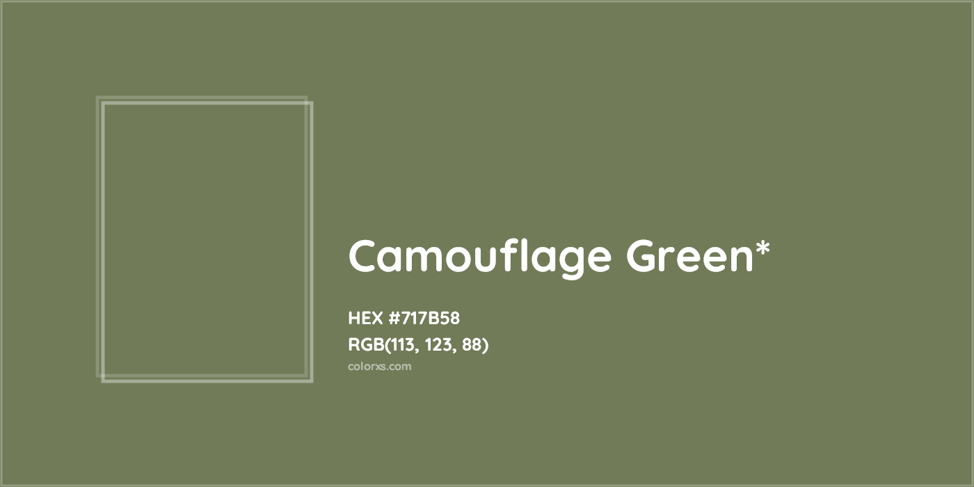 HEX #717B58 Color Name, Color Code, Palettes, Similar Paints, Images