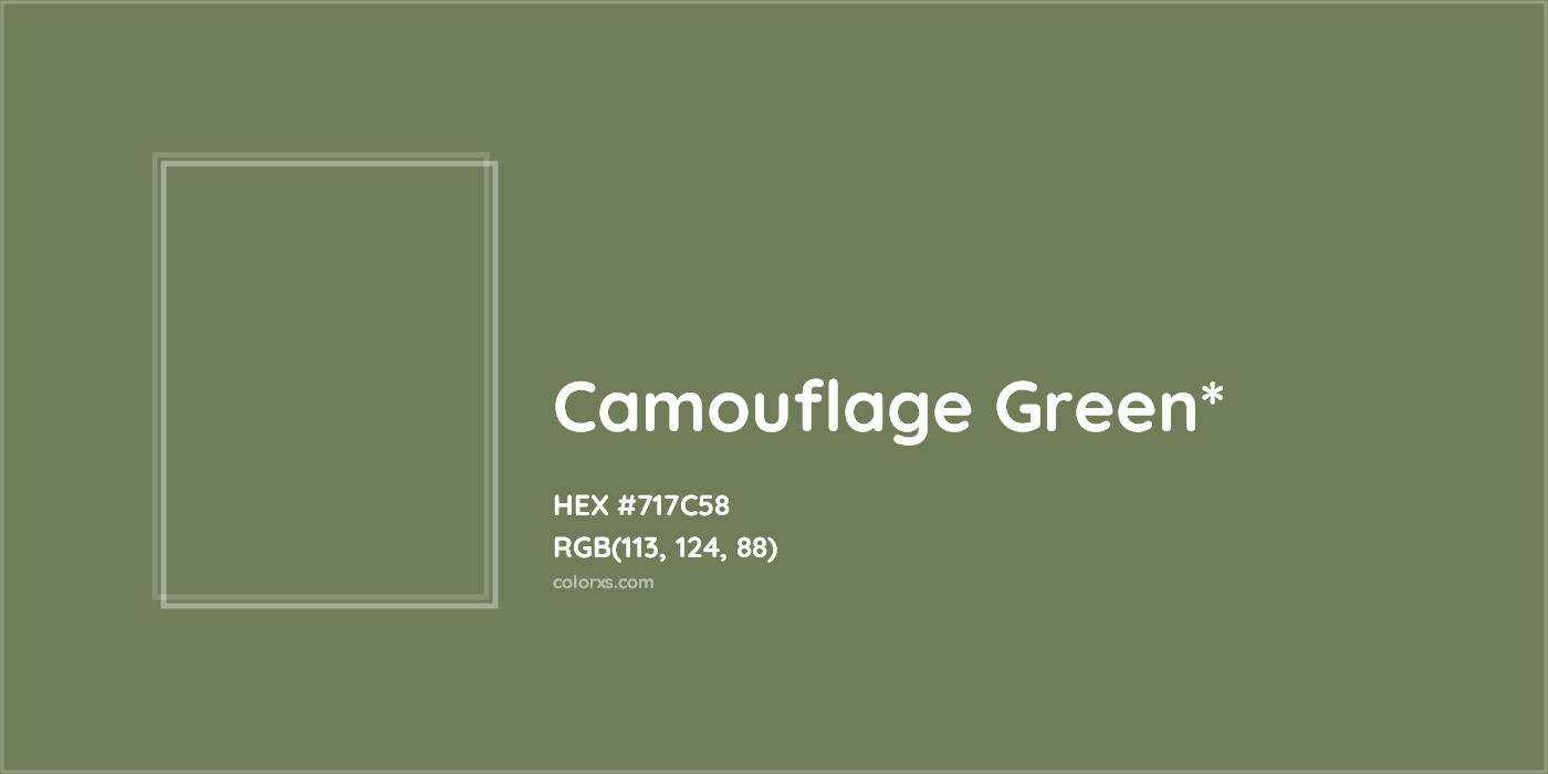 HEX #717C58 Color Name, Color Code, Palettes, Similar Paints, Images