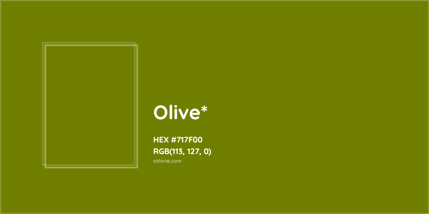 HEX #717F00 Color Name, Color Code, Palettes, Similar Paints, Images