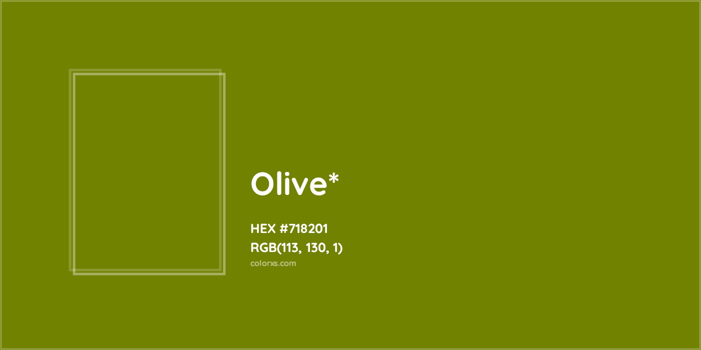 HEX #718201 Color Name, Color Code, Palettes, Similar Paints, Images