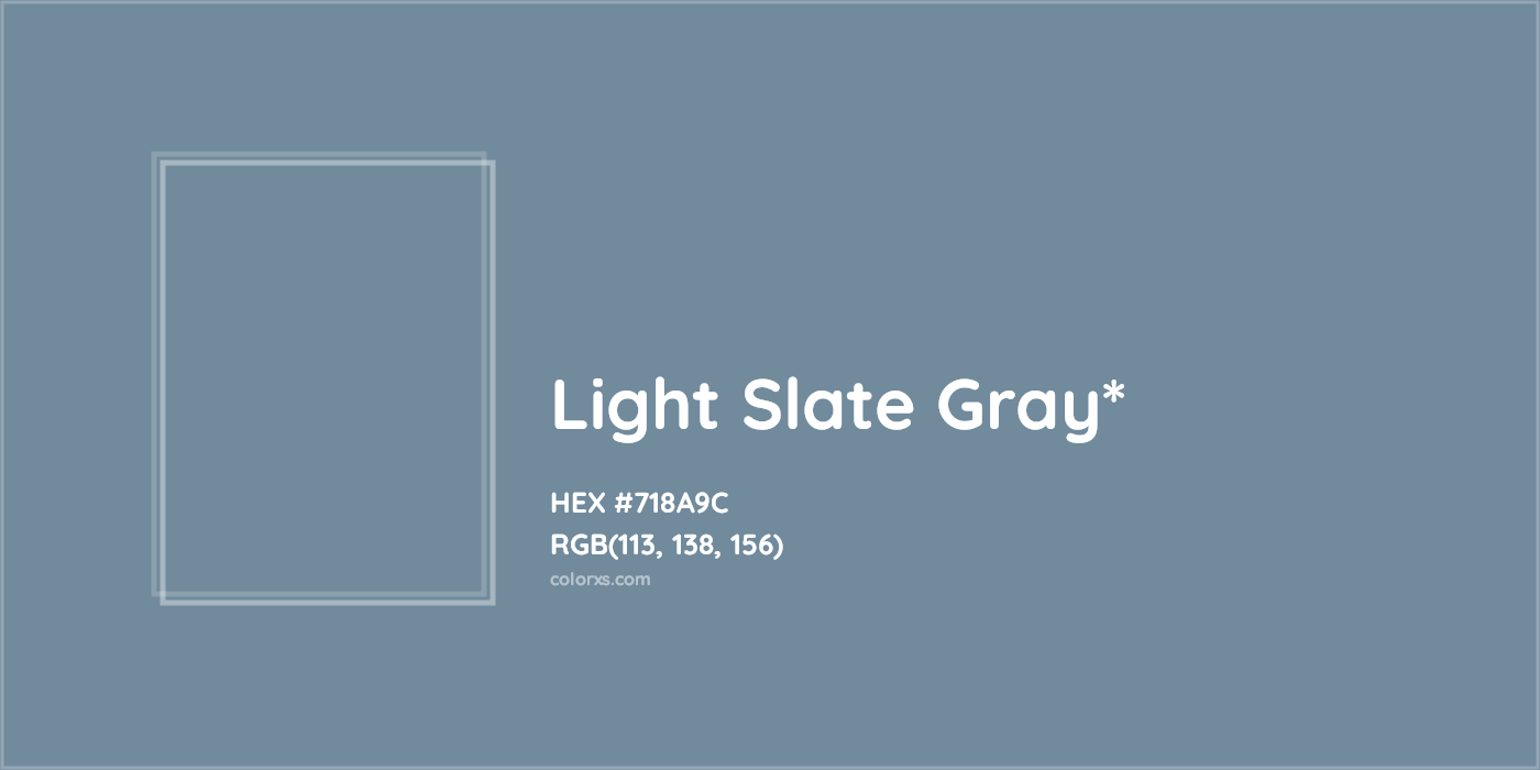 HEX #718A9C Color Name, Color Code, Palettes, Similar Paints, Images