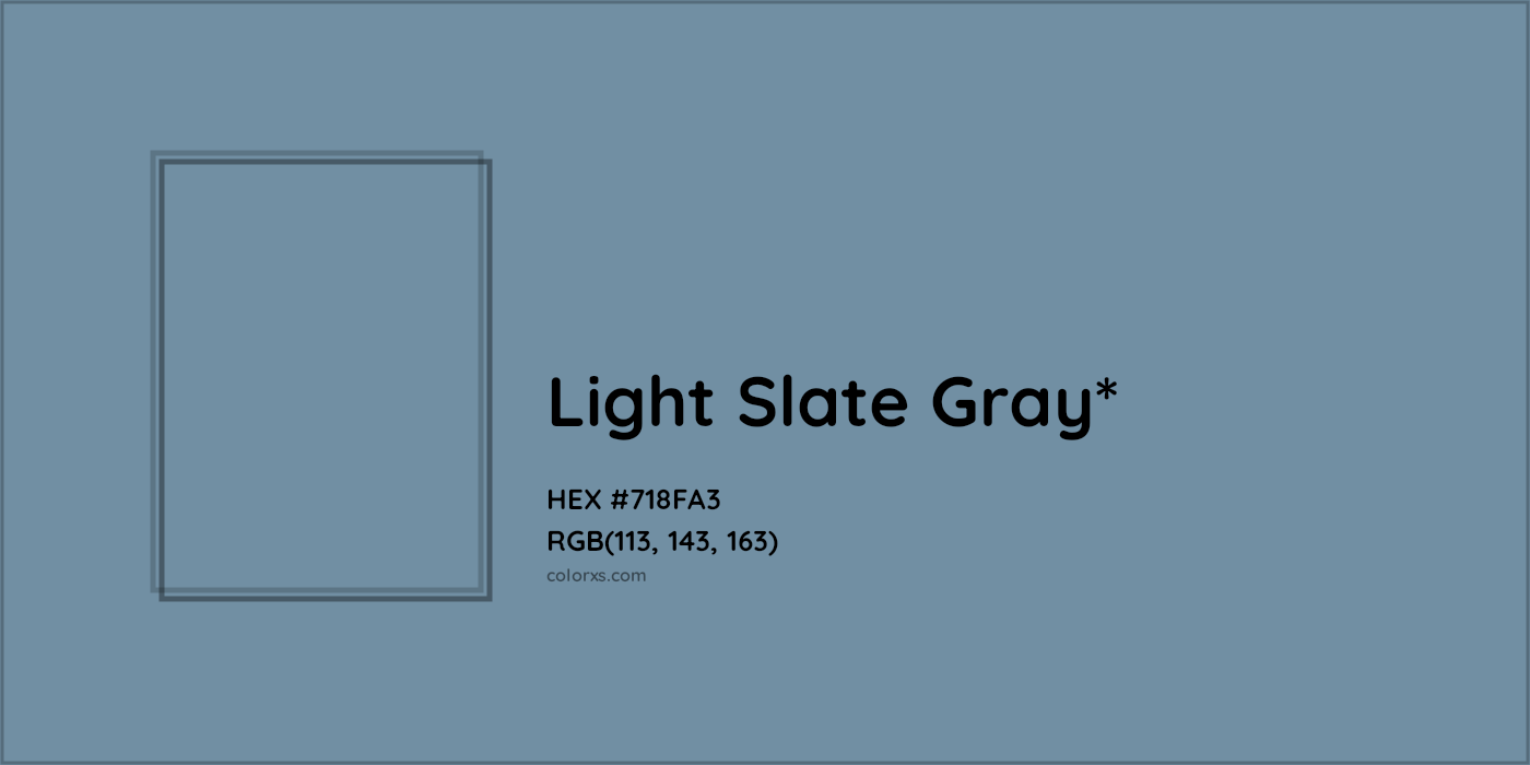 HEX #718FA3 Color Name, Color Code, Palettes, Similar Paints, Images