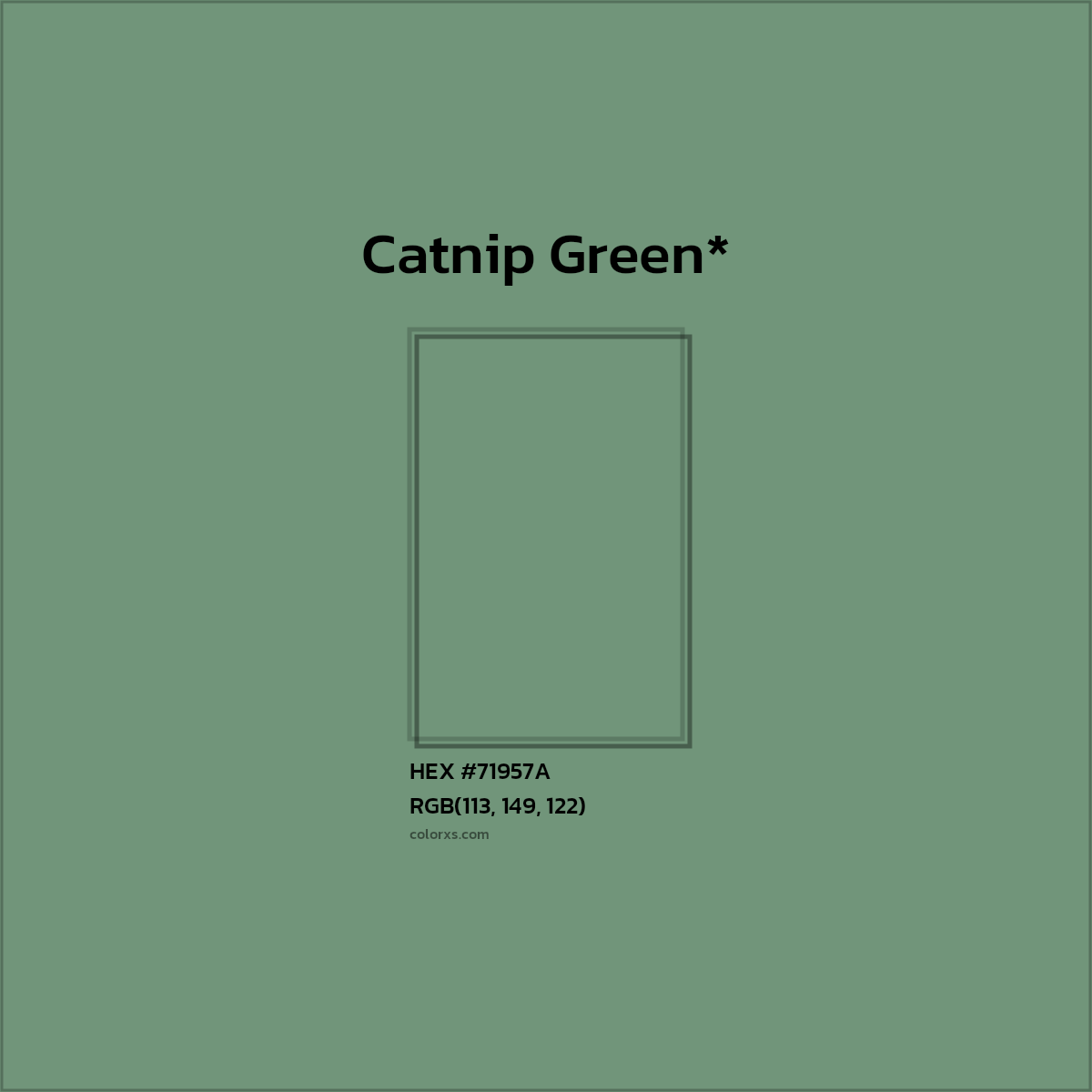 HEX #71957A Color Name, Color Code, Palettes, Similar Paints, Images