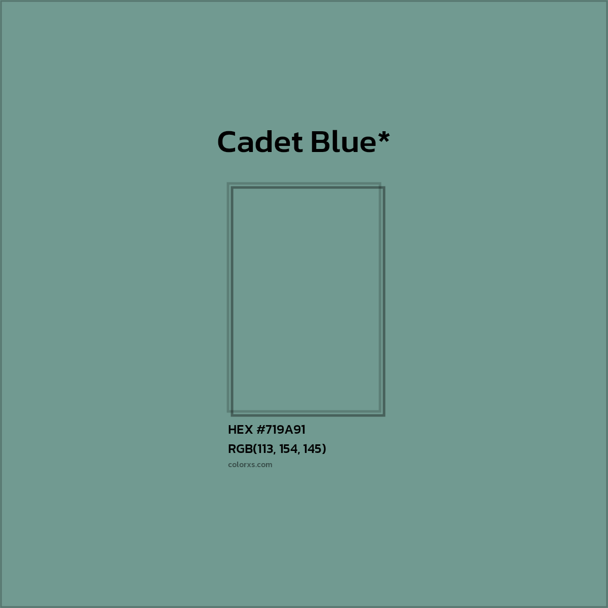 HEX #719A91 Color Name, Color Code, Palettes, Similar Paints, Images